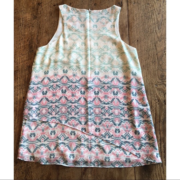 CAbi Mosiac Print Top Style# 250 - Picture 4 of 5